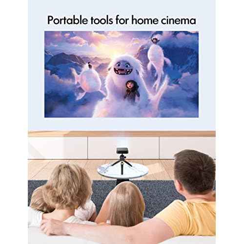 Projector, AKIYO Mini Portable Projector Tripod, 360¡Æ Arbitrary Rotation with 2 Height Modes, Multi-Function, Support Most of The Projectors Or Cameras Within 4.4lbs
