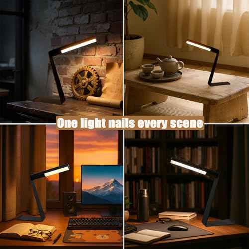 Table Lamp for Bedroom,Portable 3 Way Dimmable Desk Lamp 1800mah Rechargeable Small Lamp Led Touch Night Lamps for Night Stands, Living Room, Office&Baby Nursery