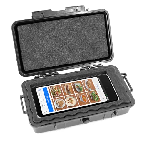 CASEMATIX Hard Case Compatible With Square Handheld Credit Card Machine Point of Sale Card Reader, Waterproof Impact Resistant Travel Case For Portable POS Reader
