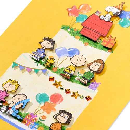 Papyrus Peanuts Birthday Card (Best Birthday Ever)