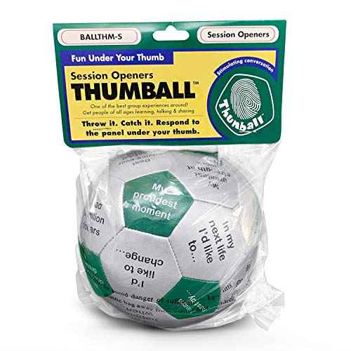 Trainers Warehouse 6" Thumball Collection, 32 Prompts for Conversation, Team Building, Relationship and Training