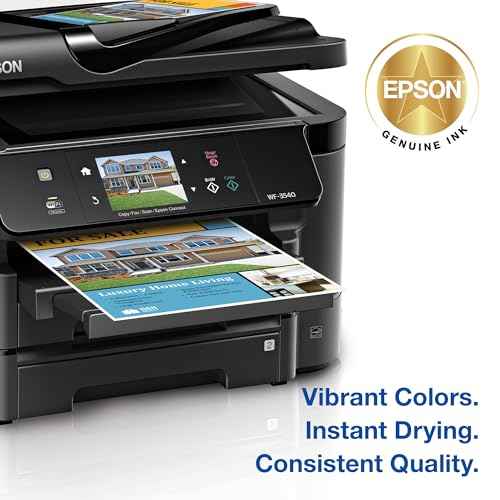 EPSON 127 DURABrite Ultra Ink Black Cartridge For NX-530, NX-625, WF-3520, WF-3530, WF-3540, WF-545, WF-60, WF-630, WF-633, WF-635, WF-645, WF-7010, WF-7510, WF-7520, WF-840, WF-845,Water Resistant