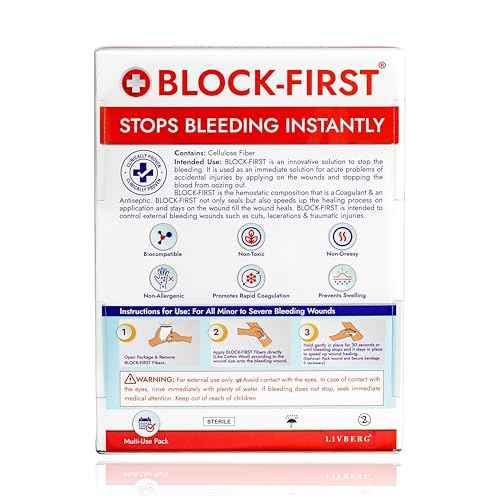 Advanced First Aid Kit? Stops Bleeding Instantly & Prevents Stitches, Emergency Trauma Medical Kit for Home, Car, Travel, Camping, Hiking, Office, Sports, Outdoor Survival, Multi-Use Pack