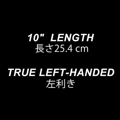 TONMA True Left Handed Fabric Scissors [Made in Japan] 10 Inch Heavy Duty Sewing Scissors, Industrial Japanese Steel Dressmaker Tailor Shears for Cutting Clothes Fabric Denim Leather