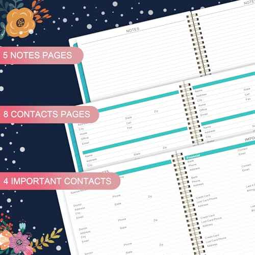 2026 Monthly Planner - 2026 Planner from Jan. 2026 - Dec. 2026, Monthly Calendar 2026 with Inner Pocket, 8.5" x 11"