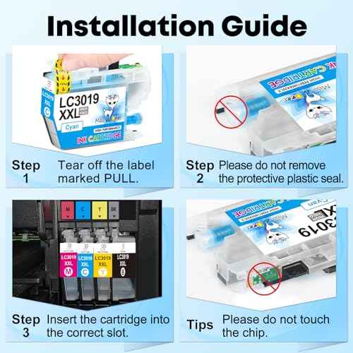 Miss Deer LC3019XXL Ink Cartridges Compatible Replacement Ink for Brother LC3019 3019 LC3019XXL, Work for MFC-J6930DW MFC-J6530DW MFC-J6730DW MFC-J5335DW(3BK/2C/2M/2Y,9-Pack)