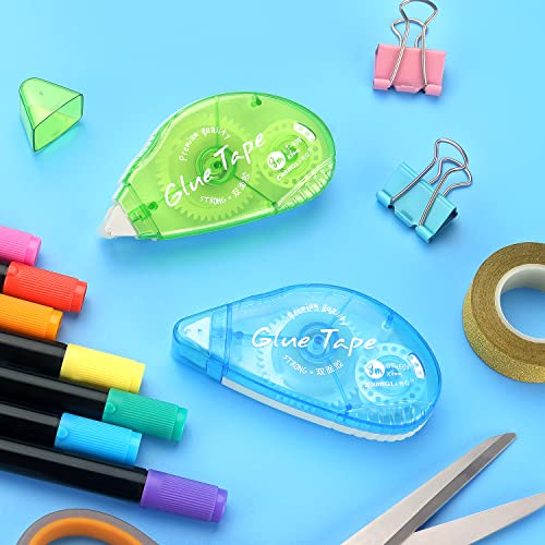 Tamaki 3-Pack Double Sided Tape Roller for Scrapbooking & Photos