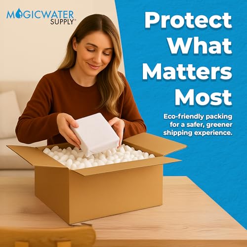MagicWater Supply Packing Peanuts for Shipping - Bio Tube 1 Cu Ft
