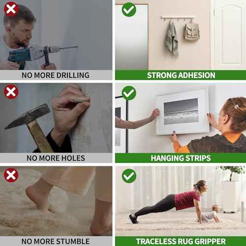 2 Pack Nano Double Sided Tape Duty Mounting Tape Sticky Walls, Alien Tape Double Sided Heavy Duty Rug Tape, Duty Multipurpose Mounting Transparent Tape for Paste Items