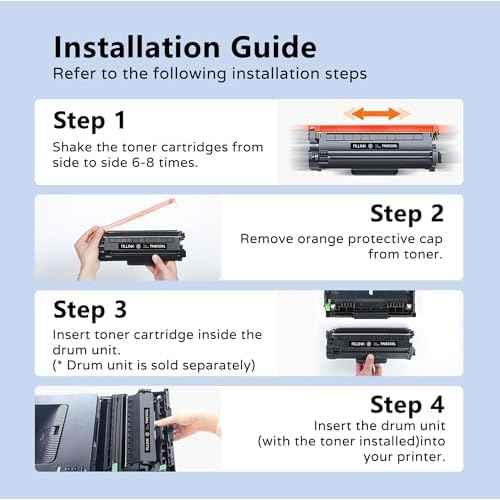 Compatible TN830XL Toner Replacement for Brother TN830 TN830XL TN830 XL/V/R Toner Cartridge Used with HL-L2460DW HL-L405W HL-L2400D HL-L2480DW DCP-L2647DW MFC-L2820DW L2900DW Printer-2Black