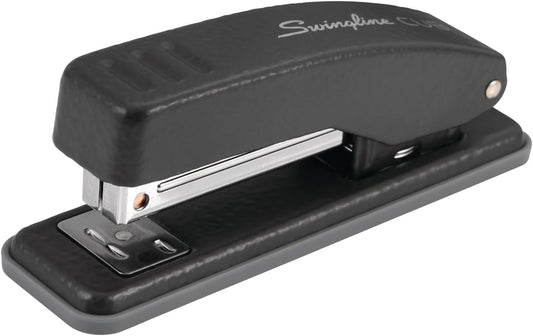 Swingline Cub Compact Desktop Stapler - 20 Sheet Capacity, Metal, Matte Black Finish