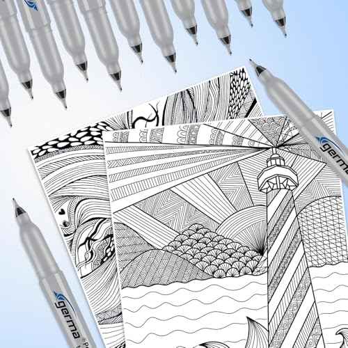 Ultra Fine Point Permanent Markers Black, 18 Pack Ultra Fine Tip Markers, Waterproof, Quickly Dry, No bleed, Works on Plastic, Wood,Stone, Metal and Glass for School Office Home