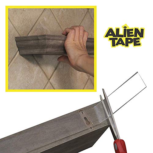 ALIEN TAPE Holiday Package Nano Double Sided Tape, Multipurpose Removable Adhesive Transparent Grip Mounting Tape Washable Strong Sticky Heavy Duty As Seen On TV 60 Feet