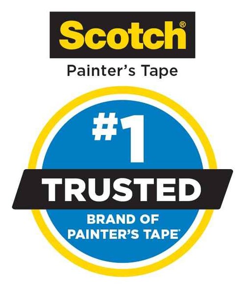 3M Scotch Contractor Grade Masking Tape – 0.94" x 60 yds – Tan – 4 Contractor Packs of 9 Rolls Each – Durable Vinyl Tape for Versatile Indoor and Outdoor Use