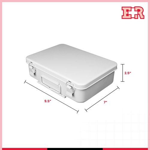 Ever Ready First Aid Metal Case, No.16-H – 9.5” x 7” x 2.5”