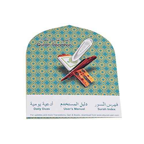 Digital Holy Quran Pen Exclusive Word-by-Word Function for Kid and Arabic Learner Downloading Many Reciters and Languages Digital Qu'ran Talking Pen 5 Small Books Metal Box for Ramadan Gift