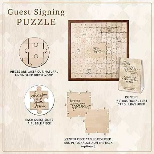 Lillian Rose Puzzle Guest Book For An Alternative Wedding Guestbook