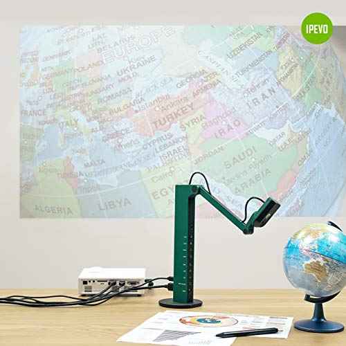 IPEVO VZ-R HDMI/USB Dual Mode 8MP Visual Communication Tool for Real-time Projection, Remote Work, Distance Learning, Web conferencing, Video Recording, Live Demos ? Works with and Without a Computer