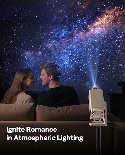 Aurzen AuroraBeam Star Lens for Boom Air D1R D1 D Projectors - Immersive Ambient Lighting