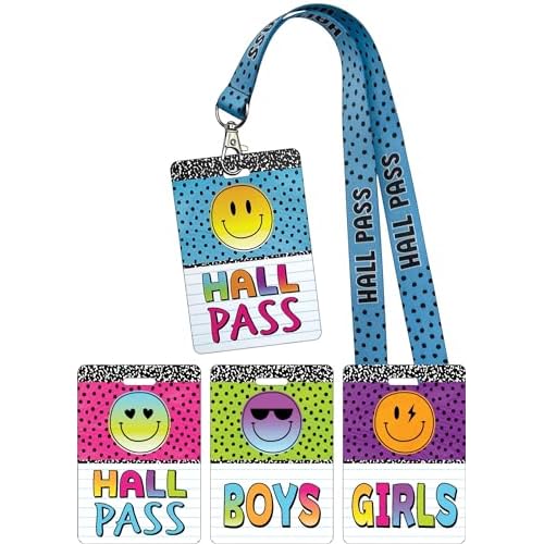 Teacher Created Resources Brights 4Ever Hall Pass Lanyards (TCR20322)