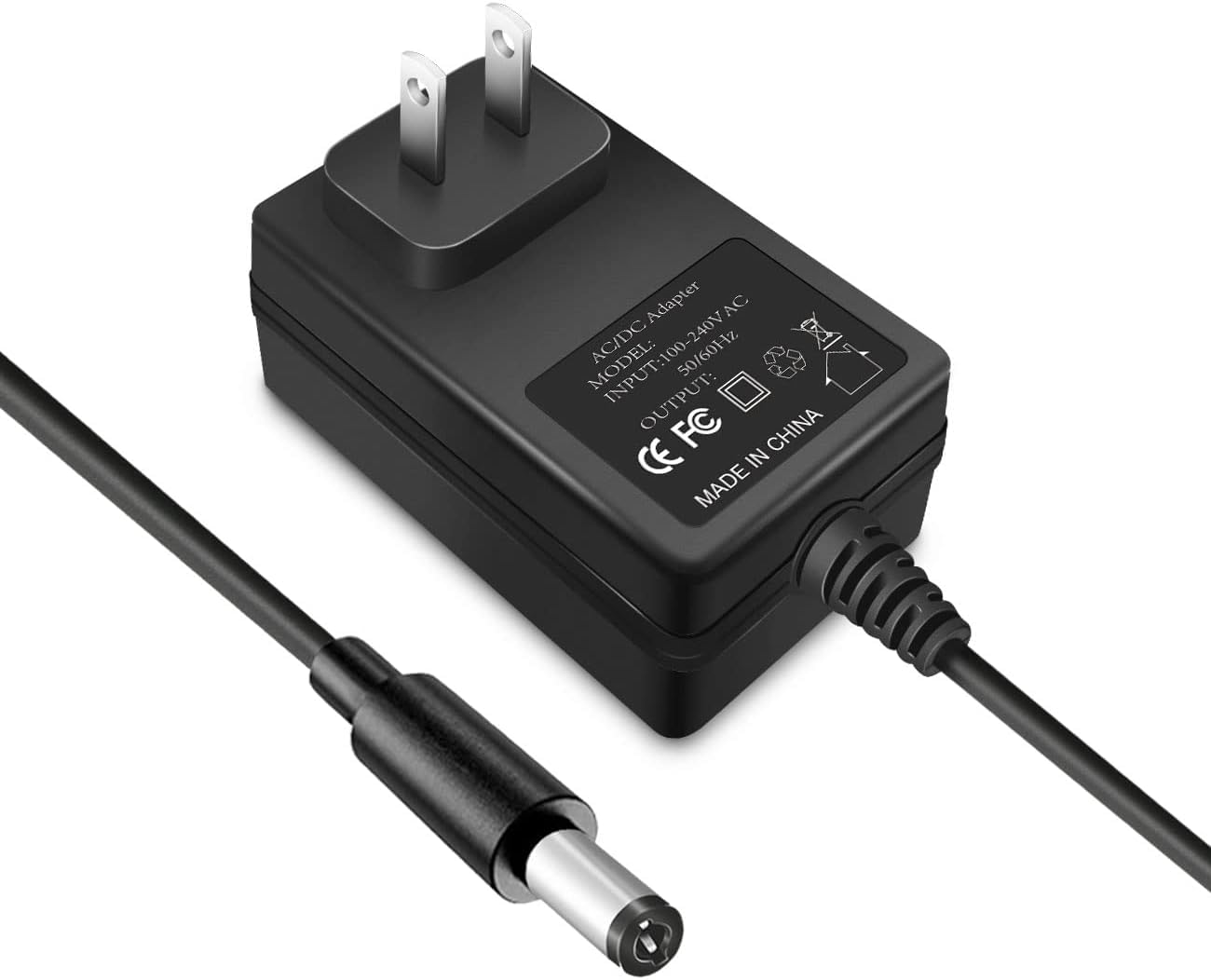 9V 2A Power Supply Cord fit for DYMO LabelManager LM-160 500TS 100 150 220P 350 LM210D LM-200, Rhino 6000 5200 4200 Handheld Label Maker Printer Charger 15519 40077 AC Adapter
