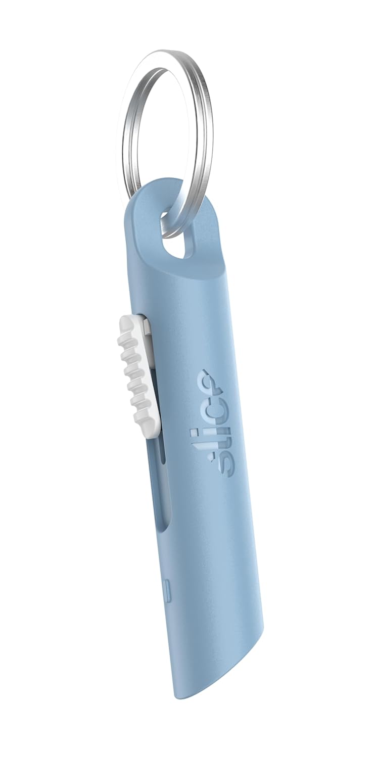 Skiennix Mini Pen Cutter - Retractable Keychain Knife & Box Cutter | Compact Safety Tool