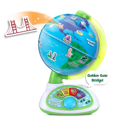 LeapFrog Interactive Globe for Kids - Light-Up Touch Exploration Toy