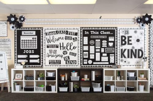 Teacher Created Resources Black Bulletin Board Roll 4x12 Feet - Pack of 1