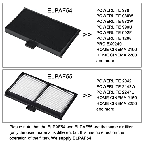 Litance ELPAF54 Projector Air Filter for Epson Home Cinema 2100-2250 Series