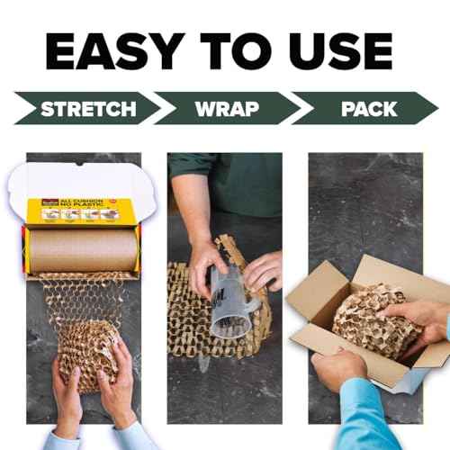 Scotch Cushion Lock Protective Wrap GC, 12 in x 175 ft (304 mm x 53.3 m)