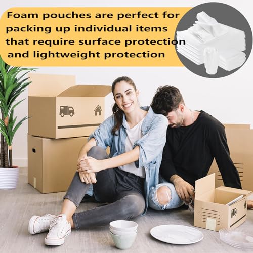 16”x24”Large Foam Pouches 50Pack Cushion Wrap Bags for Packing Moving