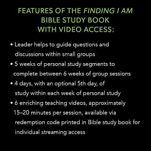 Finding I AM Bible Study for Women with Video Access by Lysa TerKeurst - Paperback
