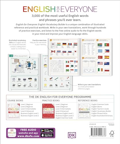 English for Everyone Vocabulary Builder — Paperback by NA