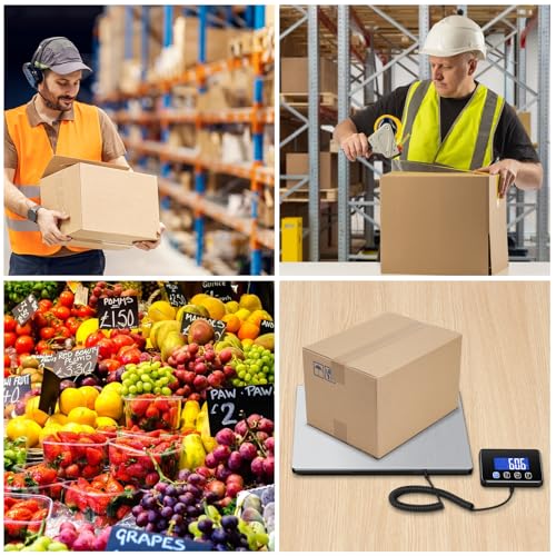 Big Digital Postal Scale 660lbs Heavy Duty Shipping & Package Weighing Scale