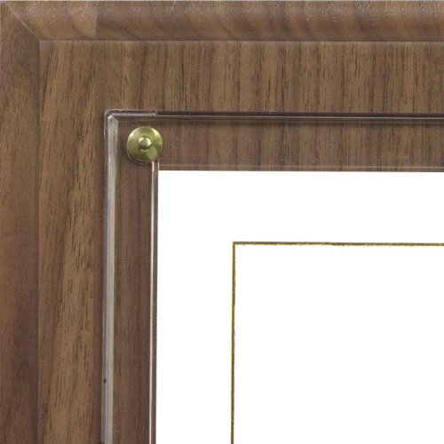 Walnut Grove Certificate & Document Holder for 8.5x11 Certificates, Walnut Finish