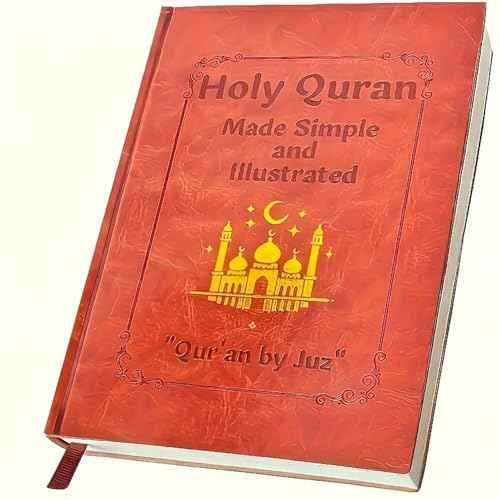 The Quran Journey ? Illustrated Quran Study Guide for All 114 Surahs | Simplified Holy Quran with Visual Summaries and Reflections