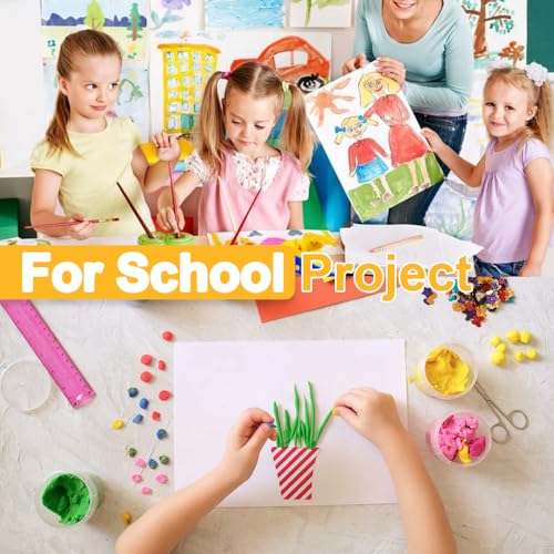 Lyuzecheean 11x14 Inch White Poster Board - 25 Sheets Heavyweight Craft Paper