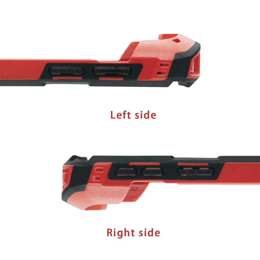 Protective Cover Bumper Case Rugged Boot with Hand Strap for Zebra TC51 TC510K TC52 TC56 TC57 (Red)