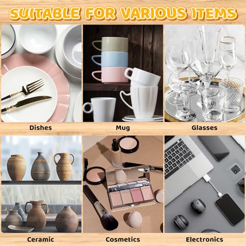 160 Pcs Packing Foam Pouches & Sheets, 5 Sizes Cushion Wrap