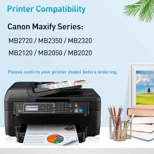 10 Pack 1200XL Ink cartridges Replacement for Canon PGI-1200XL PGI1200 XL Compatible to MAXIFY MB2720 MB2020 MB2120 MB2320 MB2050 MB2350 Printer (4Black, 2Cyan, 2Magenta, 2Yellow)