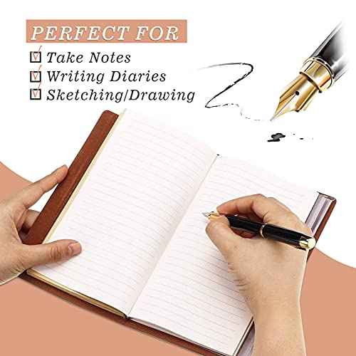 PRSTENLY Gifts for Husband Leather Journal, Husband Birthday Gift To My Husband Gifts 140 Page Refillable Notebooks, Fathers Day Anniversary Wedding Christmas Valentines Day Gifts for Him Men Husband