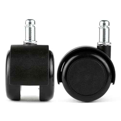 Chromcraft Soft Tread Casters For Wood Floors OEM Set of 5