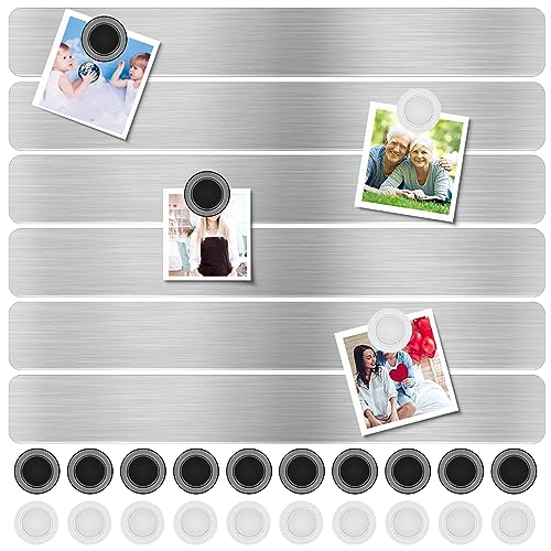 Magnetic Stainless Steel Display Board with 20 Magnets for Office & Home