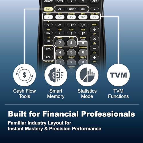 CATIGA Financial Calculator CF-300 Professional Business & Real Estate Analysis