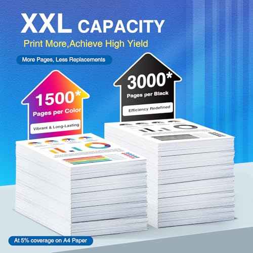 Paeolos LC3019XXL Ink Cartridges Replacement for Brother LC3019 XXL Ink Cartridges for Brother MFC-J5330DW MFC-J6530DW MFC-J6930DW MFC-J6730DW Printers (9-Pack, 3BK/2C/2M/2Y)
