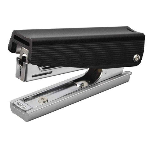 Max HD-10X/AL Black Stapler, Full Metal, Black