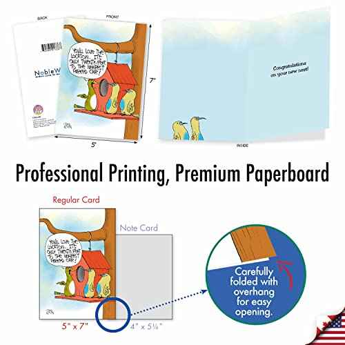 NobleWorks - 36 Assorted Funny Mixed Occasions Greeting Cards Bulk Box Set with Envelopes (36 Designs, 1 Each) Humor Card Variety Pack for Men and Women - A Mix of McCoy AC9381XXG-B1x36