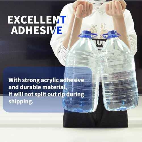 TAPEBEAR Packing Tape with Dispenser, 2.6mil Thick, 1.88" x 55yd Heavy Duty Packaging Tape Clear Adhesive Box Tape for Carton Sealing, Moving, Shipping