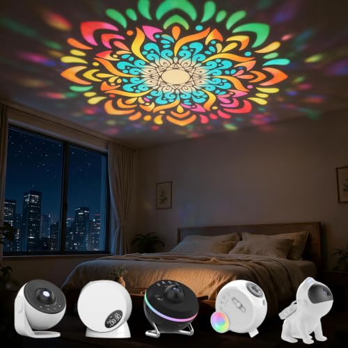 Rusoso 6-Pack Ocean Scene Projection Discs for 5K HD Projectors – Outdoor & Garden Decor