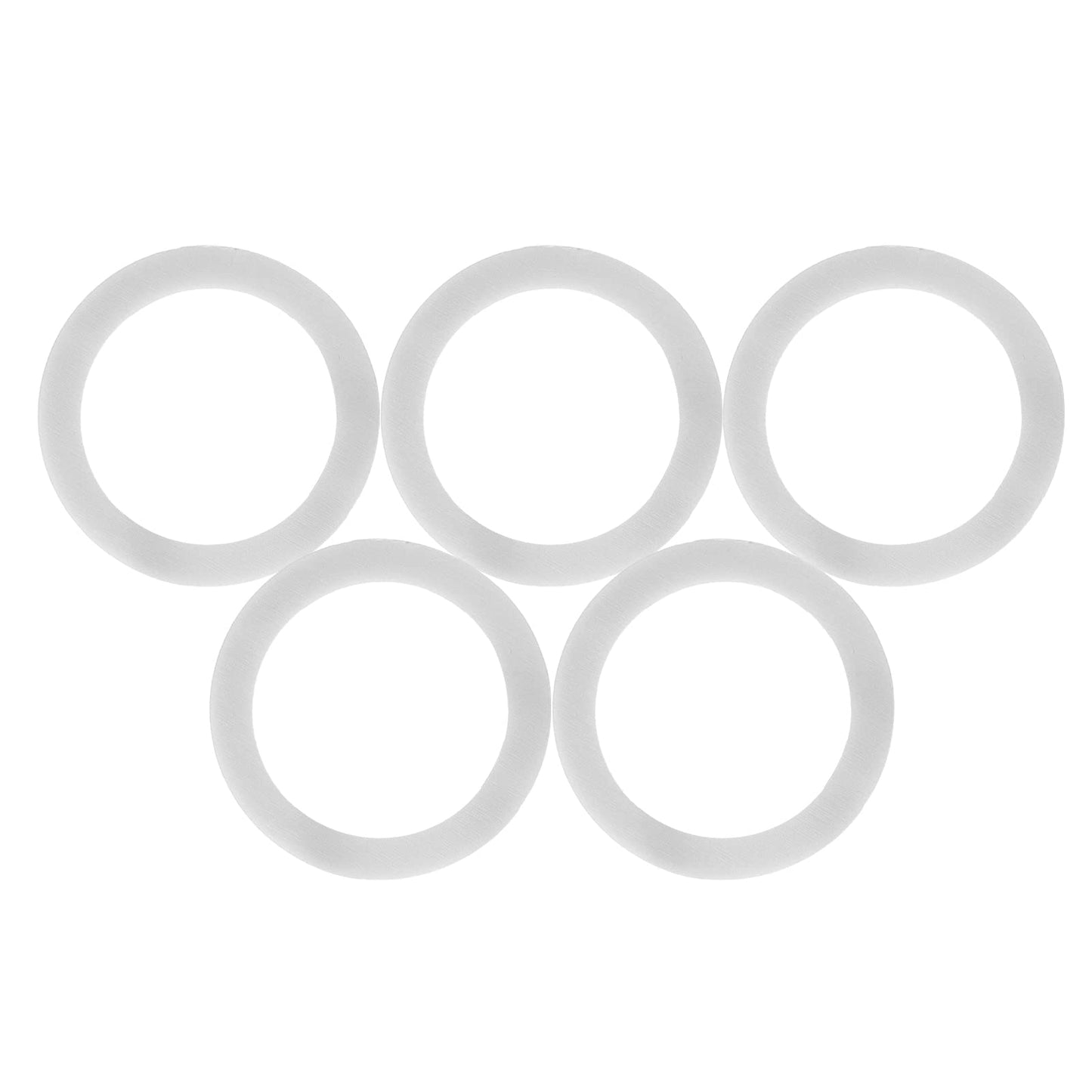 5PCS Badge Gasket, Circle Cutter Button Maker Machine Gasket Badge Machine Gasket Badge Machine Die Matching Replacement Spacer Auxiliary Tool (32MM)